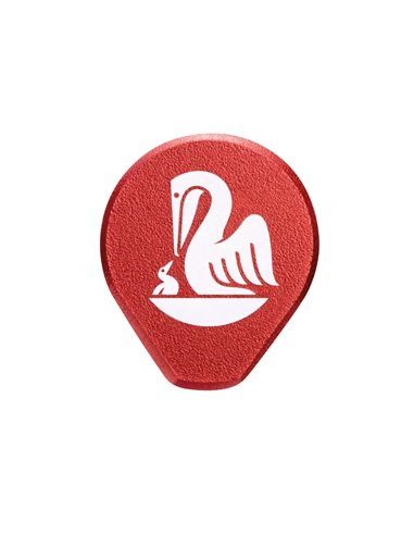 Pix Ineo Elements Pelikan 822497, in cutie metalica pentru cadou, Fiery red