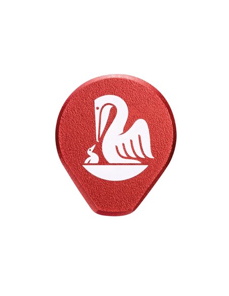 Pix Ineo Elements Pelikan 822497, in cutie metalica pentru cadou, Fiery red