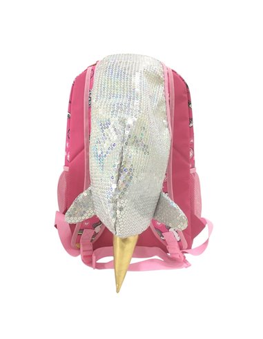 Ghiozdan 61724 ECADA 41 cm, Roz Ghiozdan 61724 ECADA 41 cm, Roz