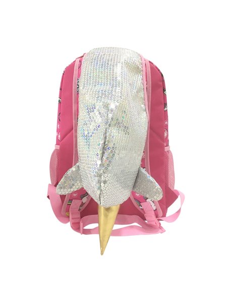 Ghiozdan 61724 ECADA 41 cm, Roz Ghiozdan 61724 ECADA 41 cm, Roz