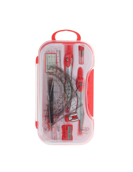 Trusa geometrie plastic DACO TG210