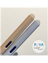 Set 2 stilouri cu cerneala termosensibila + Rezerve, Pastel, Bej/Bleu
