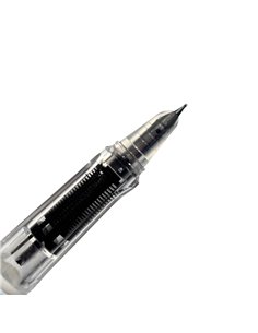 Stilou cu cerneala termosensibila si penita ascunsa + Rezerve, Pastel, Bleu 2