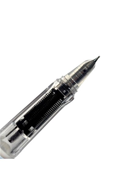 Stilou cu cerneala termosensibila si penita ascunsa + Rezerve, Pastel, Albastru