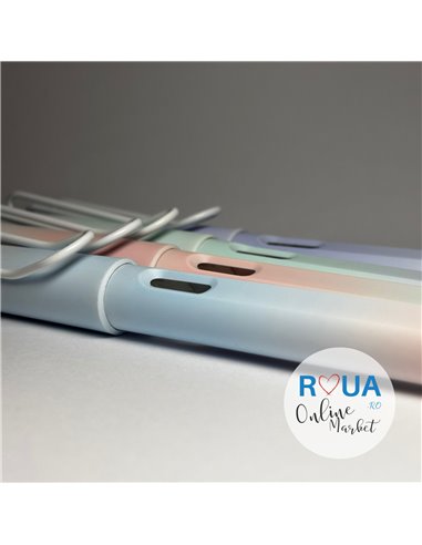 Stilou cu cerneala termosensibila si penita ascunsa + Rezerve, Pastel, Verde