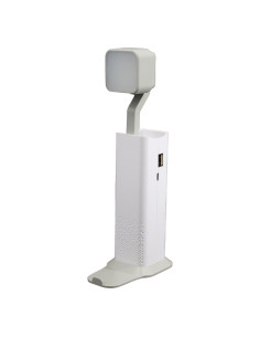 400188495,Lampa UNILUX led pocketlight portabila pentru birou, functie de lanterna, baterie incorporata, retractabila, Alba