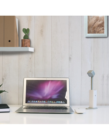 400188495,Lampa UNILUX led pocketlight portabila pentru birou, functie de lanterna, baterie incorporata, retractabila, Alba