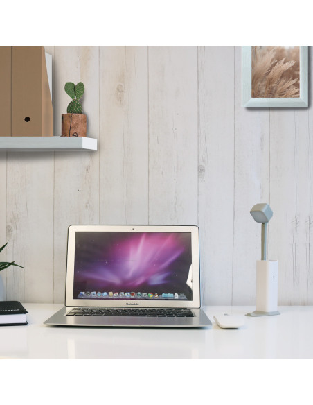 400188495,Lampa UNILUX led pocketlight portabila pentru birou, functie de lanterna, baterie incorporata, retractabila, Alba