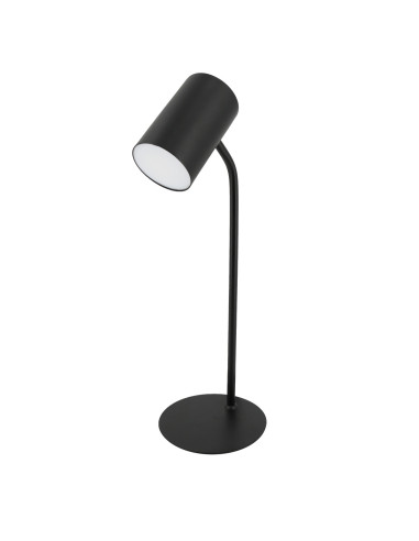 400188806,Lampa unilux led katz pentru birou, design elegant si practic, cap ajustabil, Neagra