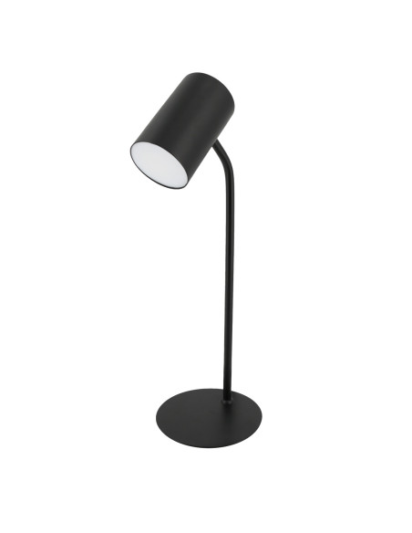 400188806,Lampa unilux led katz pentru birou, design elegant si practic, cap ajustabil, Neagra