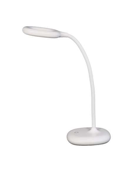 400132274,Lampa unilux led galy 1800 portabila pentru birou, design minimalist si compact, Alba