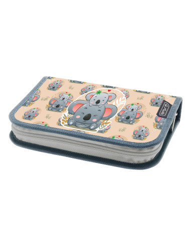 400198284,Penar echipat Herlitz cu 1 clapa, 26 piese, 13.5 x 19.5 x 3.5 cm, motiv Koala Fun