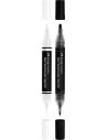 FC285503,Set 2 markere acrilice FABER-CASTELL shake&paint, alb-negru