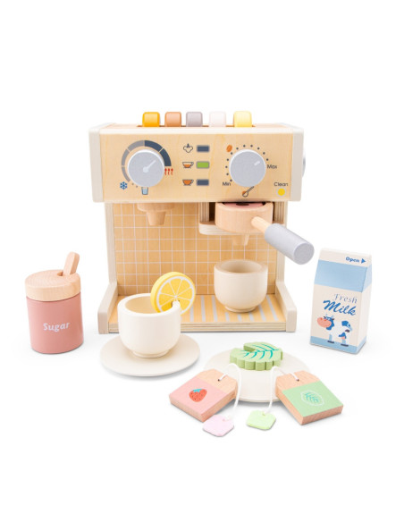 Jucarie lemn, Cafetiera Woet