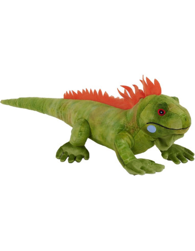 Jucarie Plus Wild Republic, Iguana Eco, 30 cm