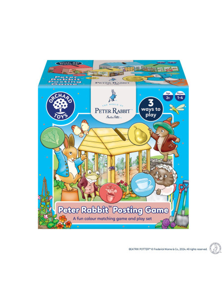 Joc educativ de asociere si potrivire a culorilor Peter Rabbit