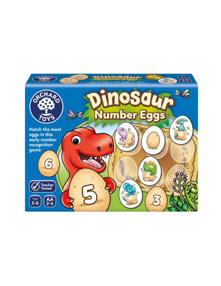 Joc educativ Orchard Toys, Oua de dinozaur cu numere