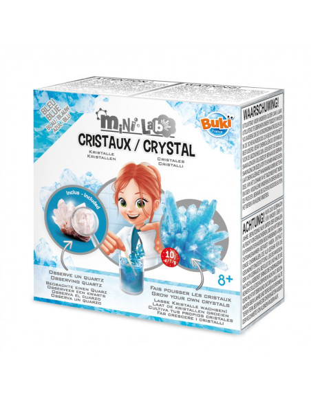 Joc educativ Buki France, Mini laboratorul de cristale