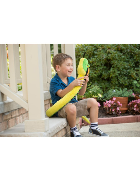 Jucarie plus Wild Republic, Sarpe ANACONDA, verde inchis, 137 cm