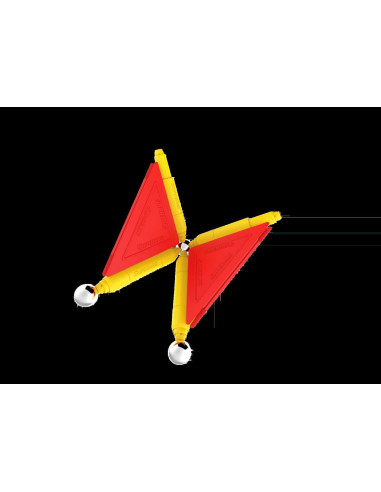 Set de constructie magnetic de baza...