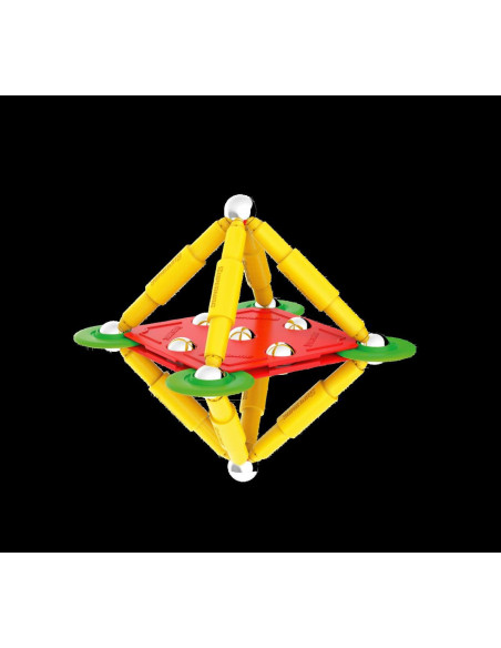 Set de constructie magnetic Supermag Classic, 27 piese