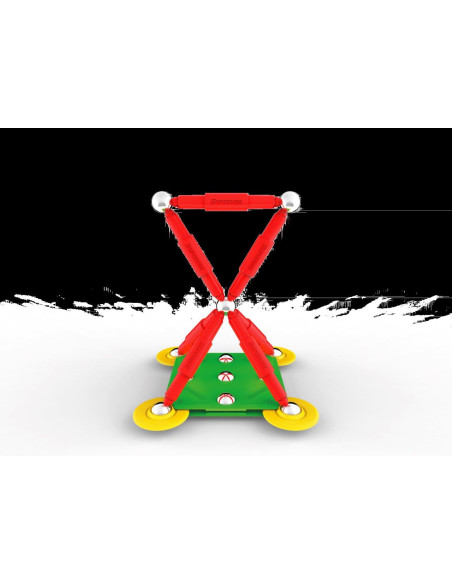 Set de constructie magnetic Supermag Classic, 27 piese