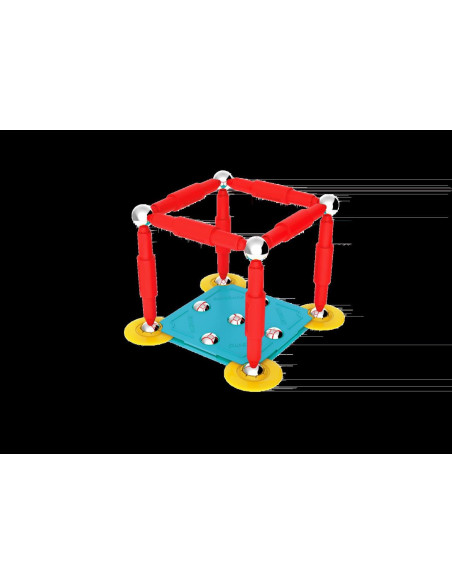 Set de constructie magnetic Supermag Classic, 27 piese