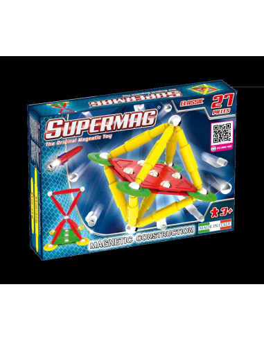 Set de constructie magnetic Supermag...