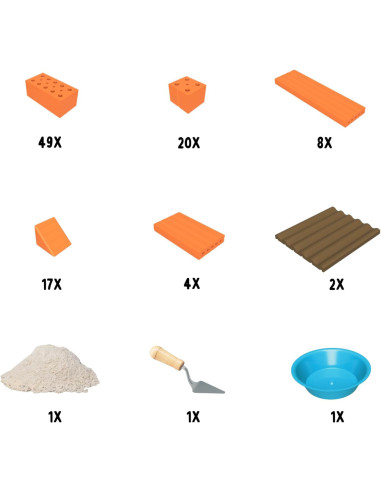 Set Sortiment de Caramizi cu mortar...