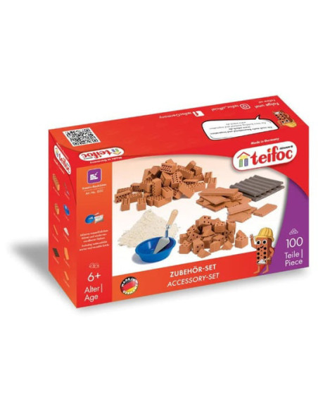 Set Sortiment de Caramizi cu mortar si accesorii