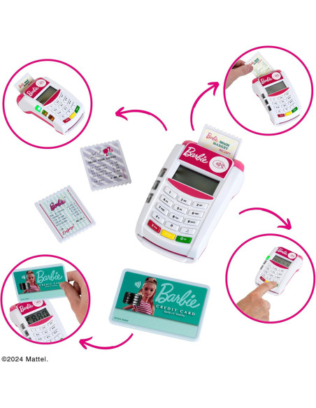Set de jucarie Terminal Card POS cu lumina si sunet - Barbie