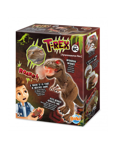 Dinozaur de jucarie cu telecomanda T-Rex R/C, 31 cm 