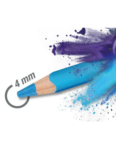 FC116544,Creioane colorate triunghiulare ergonomics Faber-Castell FC116544, 24 culori FC116544,Creioane colorate triunghiulare ergonomics Faber-Castell FC116544, 24 culori