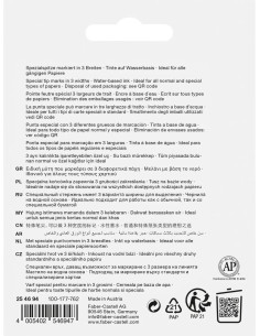 Set 4 x Textmarker pastel editie speciala Glassy Faber-Castell FC254694, 4 culori 2