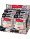 FC254694,Set 4 x Textmarker pastel editie speciala Glassy Faber-Castell FC254694, 4 culori