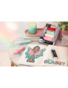 FC254694,Set 4 x Textmarker pastel editie speciala Glassy Faber-Castell FC254694, 4 culori