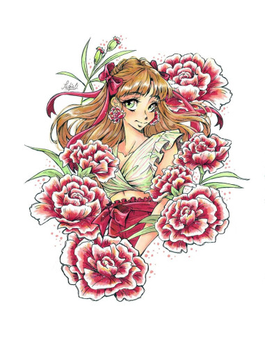 FC164722,Set romantic Manga No.2 Faber-Castell FC164722, 4 bucati sketch markere goldfaber