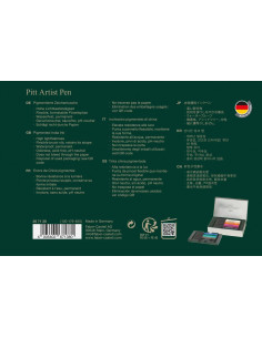 Cutie 12 markere pitt artist pen cities sydney Faber-Castell FC267138, 12 culori 2