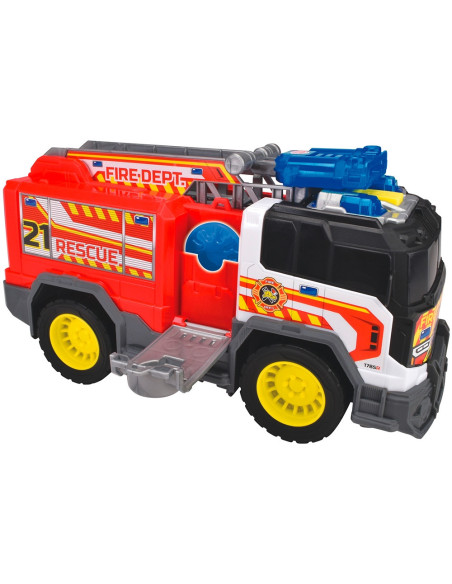 S203306020,Masina de pompieri Dickie Toys Fire Rescue Unit 30 cm cu lumini si sunete