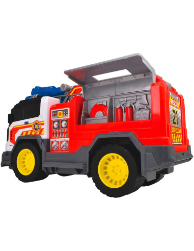 S203306020,Masina de pompieri Dickie Toys Fire Rescue Unit 30 cm cu lumini si sunete
