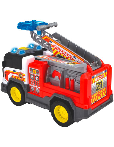 S203306020,Masina de pompieri Dickie Toys Fire Rescue Unit 30 cm cu lumini si sunete