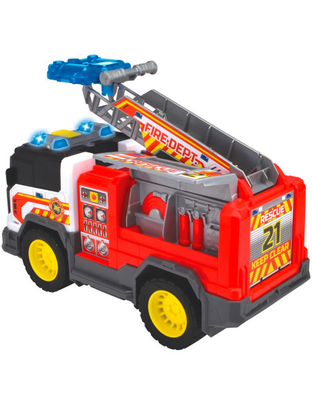 S203306020,Masina de pompieri Dickie Toys Fire Rescue Unit 30 cm cu lumini si sunete