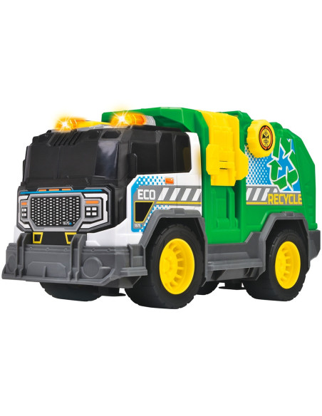 S203306021,Masina de gunoi Dickie Toys Recycle Truck 30 cm cu lumini si sunete