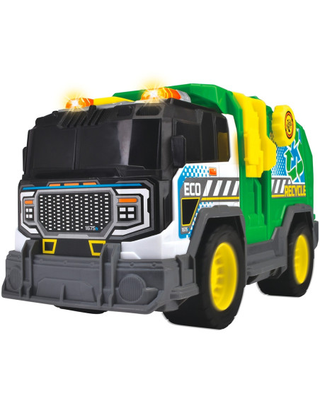 S203306021,Masina de gunoi Dickie Toys Recycle Truck 30 cm cu lumini si sunete