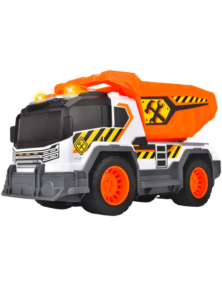 S203306025,Camion de constructie Dickie Toys Dump Truck 30 cm cu lumini si sunete