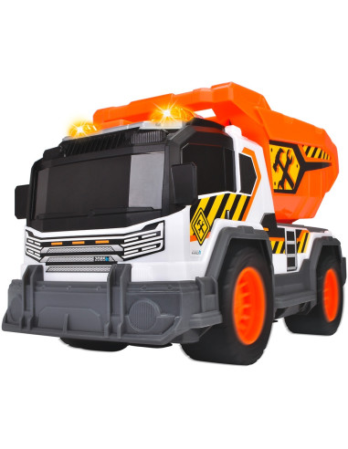 S203306025,Camion de constructie Dickie Toys Dump Truck 30 cm cu lumini si sunete