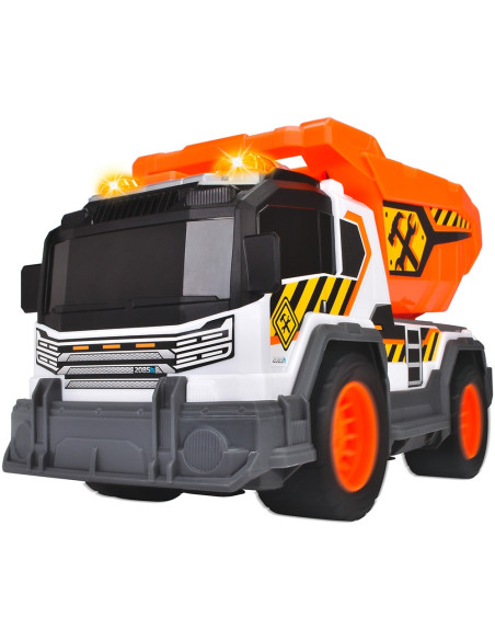 S203306025,Camion de constructie Dickie Toys Dump Truck 30 cm cu lumini si sunete