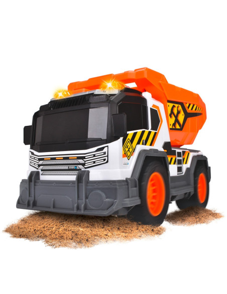 S203306025,Camion de constructie Dickie Toys Dump Truck 30 cm cu lumini si sunete