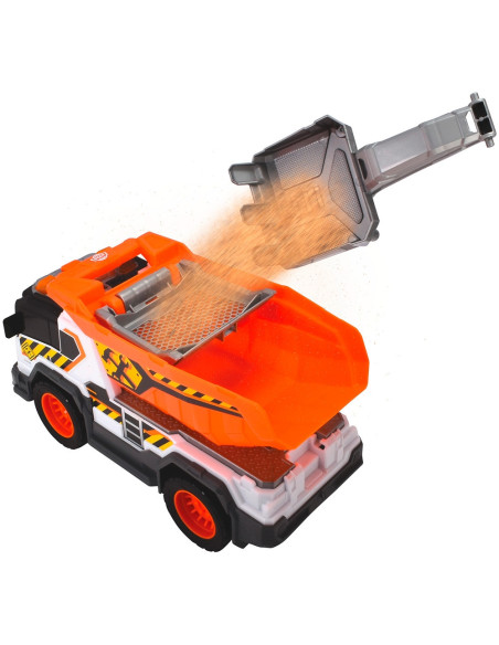 S203306025,Camion de constructie Dickie Toys Dump Truck 30 cm cu lumini si sunete