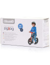 DIKZZ02403GR,Bicicleta fara pedale Chipolino Zig Zag green